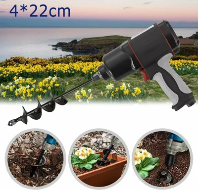  Easy Gardening Auger Spiral Drill Bit