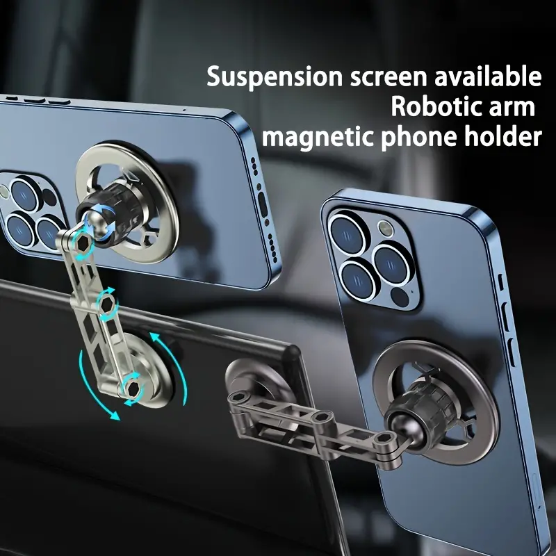 📱All-Metal MagSafe Car Mount