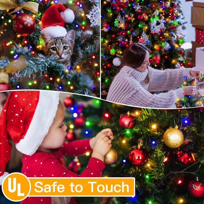 🎄Holiday Pre-Sale Save 49%🔥Waterproof Christmas Tree Waterfall Lights with Ring