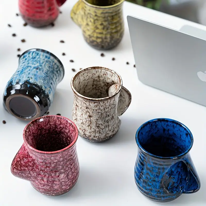 19 Oz Ceramic kiln Hand Warmer Coffee Mug