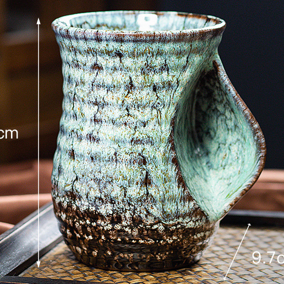 19 Oz Ceramic kiln Hand Warmer Coffee Mug