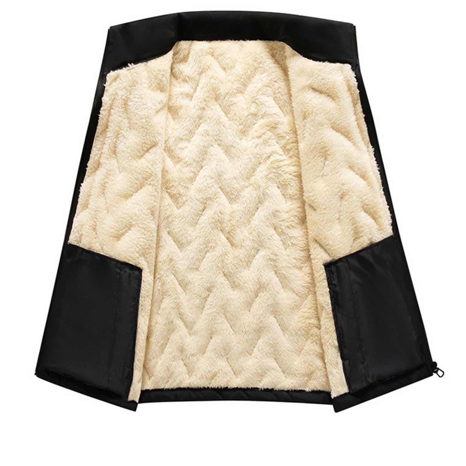 Men’s Warm Wool-Lined Vest