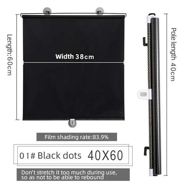 🔥HOT SALE-49%OFF🔥Foldable Car Retractable Sunshade Sunblind