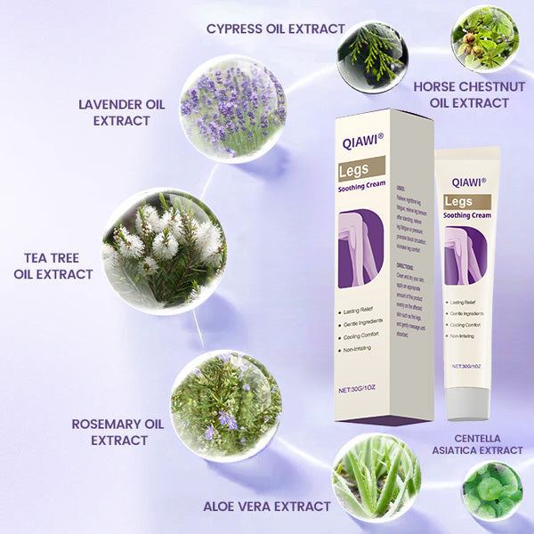 QIAWI&reg; Legs Soothing Cream