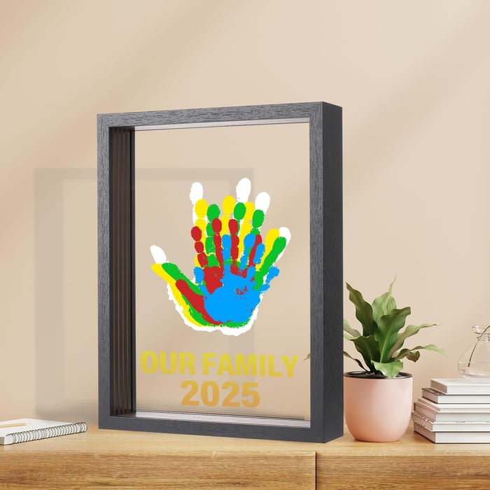 🎁Best Gift-Family Handprint Kit🔥Non-toxic, Odorless, and Harmless