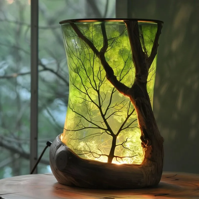 🔥Last Day 49% OFF🌿“Enchanted Forest” Nature-Inspired Ambient Lamp