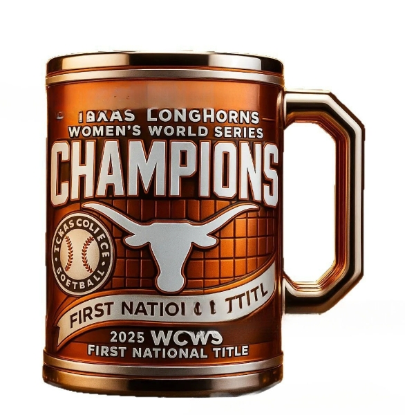 Texas Longhorns WCWS Champion Commemorative Mug – Celebrate the Victory!