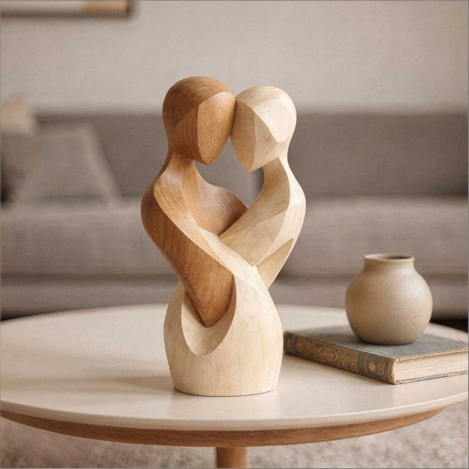❤️Wooden “Embrace” Sculpture Ornament