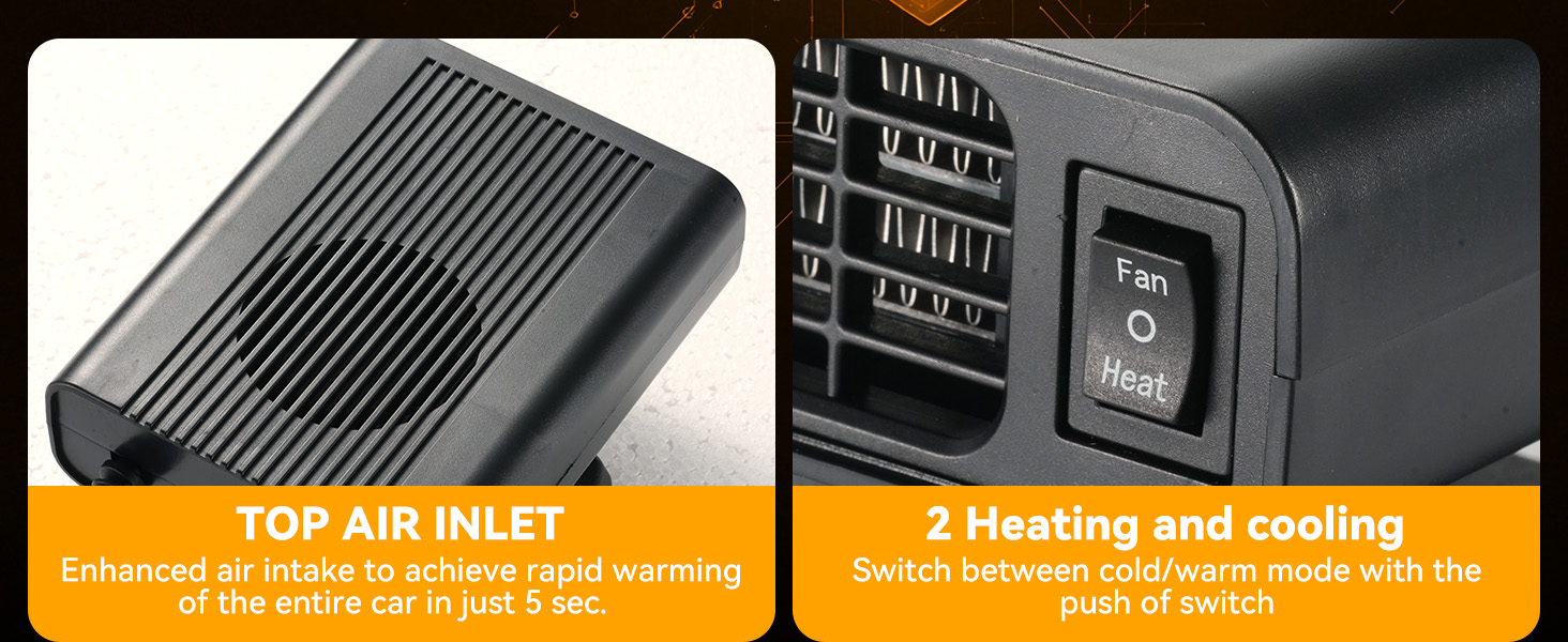 car heater that plug into cigarette lighter