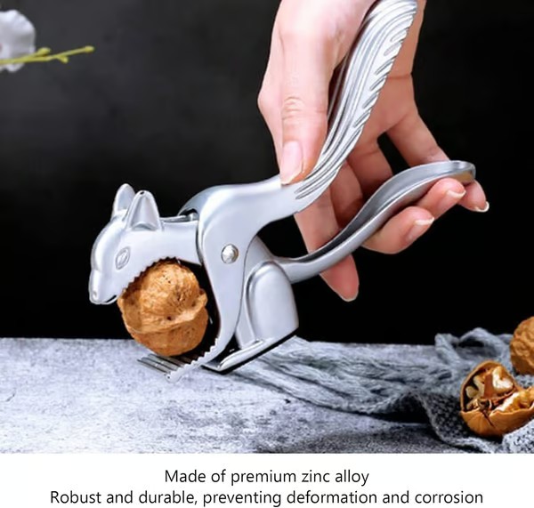 Heavyweight Aluminum Squirrel Nutcracker