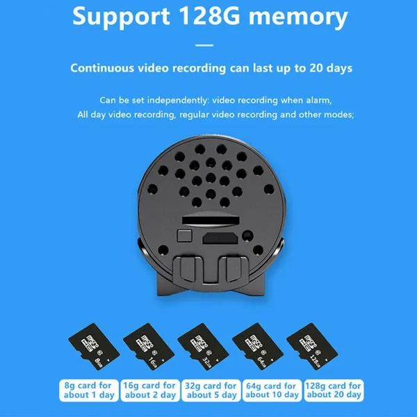 (💥Last Day 49% OFF)📸Mini WIFI Camera 1080P HD - Night Vision Included