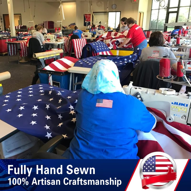 ✨Best Embroidered Stars American Flags