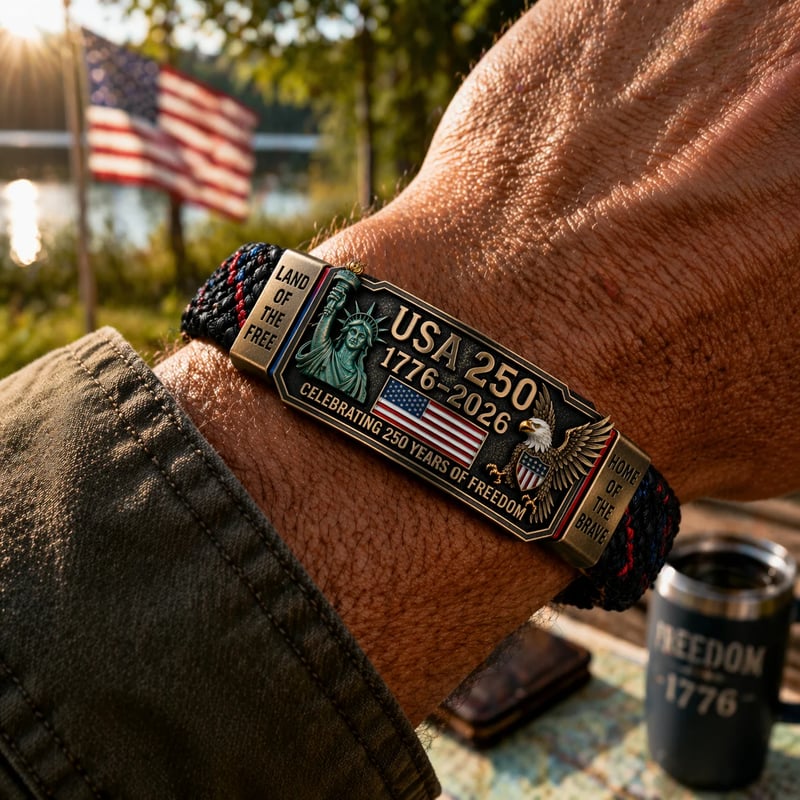 🔥49% OFF - 🦅USA 250th Freedom Legacy Bracelet