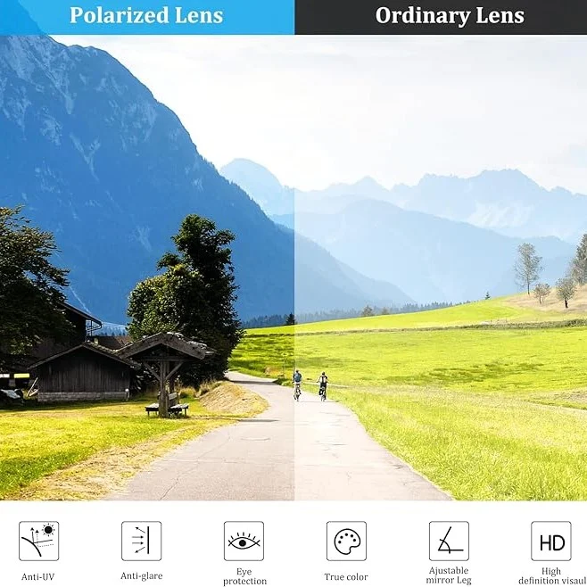 🔥Hot Sale Now 49% OFF- 2024 New Polarized Clip Cap Sunglasses