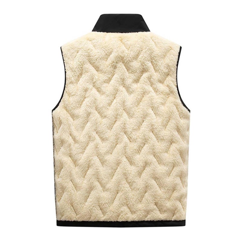 Men’s Warm Wool-Lined Vest