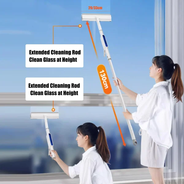🔥 Squeegee for Window Cleaning with Spray