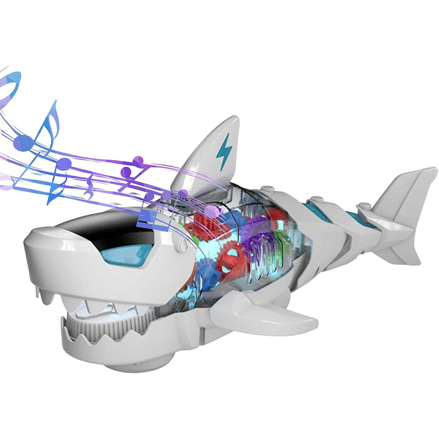 Electric Gear Shark Toy