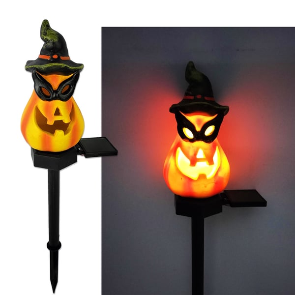 🎃Holiday sales🔥A very fun must-have solar pumpkin patch light for Halloween