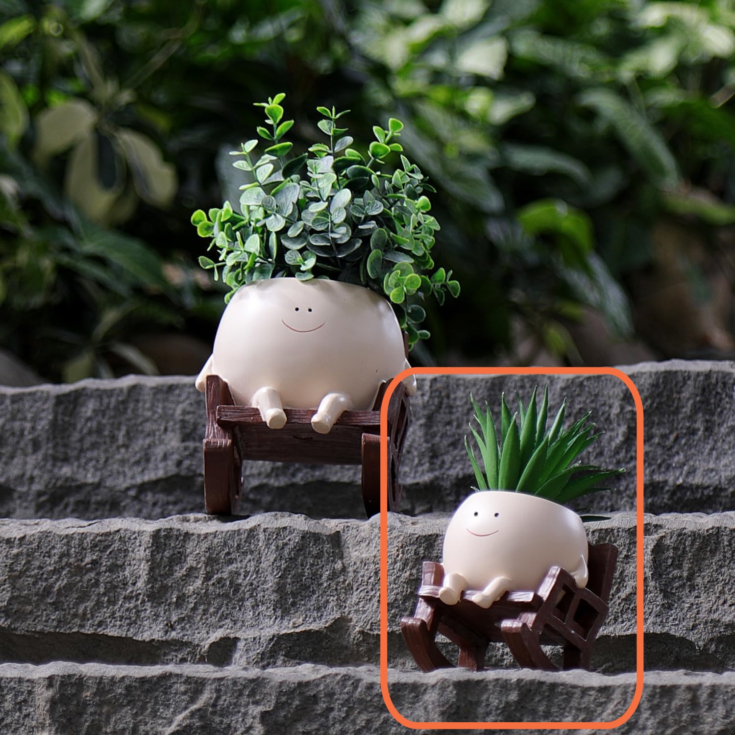Smily Face Planter Pot
