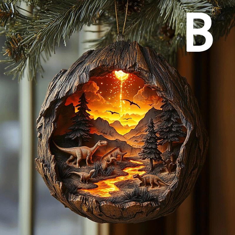 Dinosaur World Christmas Decorations