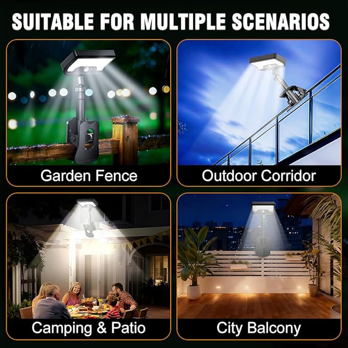 Outdoor Solar Motion-Activated Light