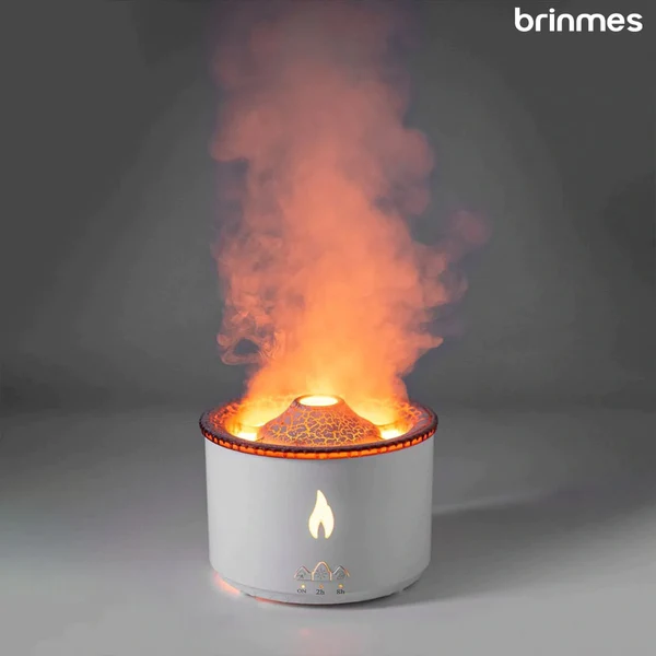 Volcanic Flame Humidifier with Remote