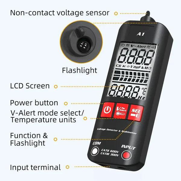 🔥 48% OFF🔥Fully Automatic Anti-Burn Intelligent Digital Multimeter