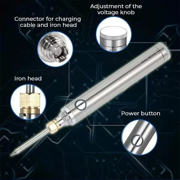 The 2024 The best helper🔥Wireless Charging Welding Tool