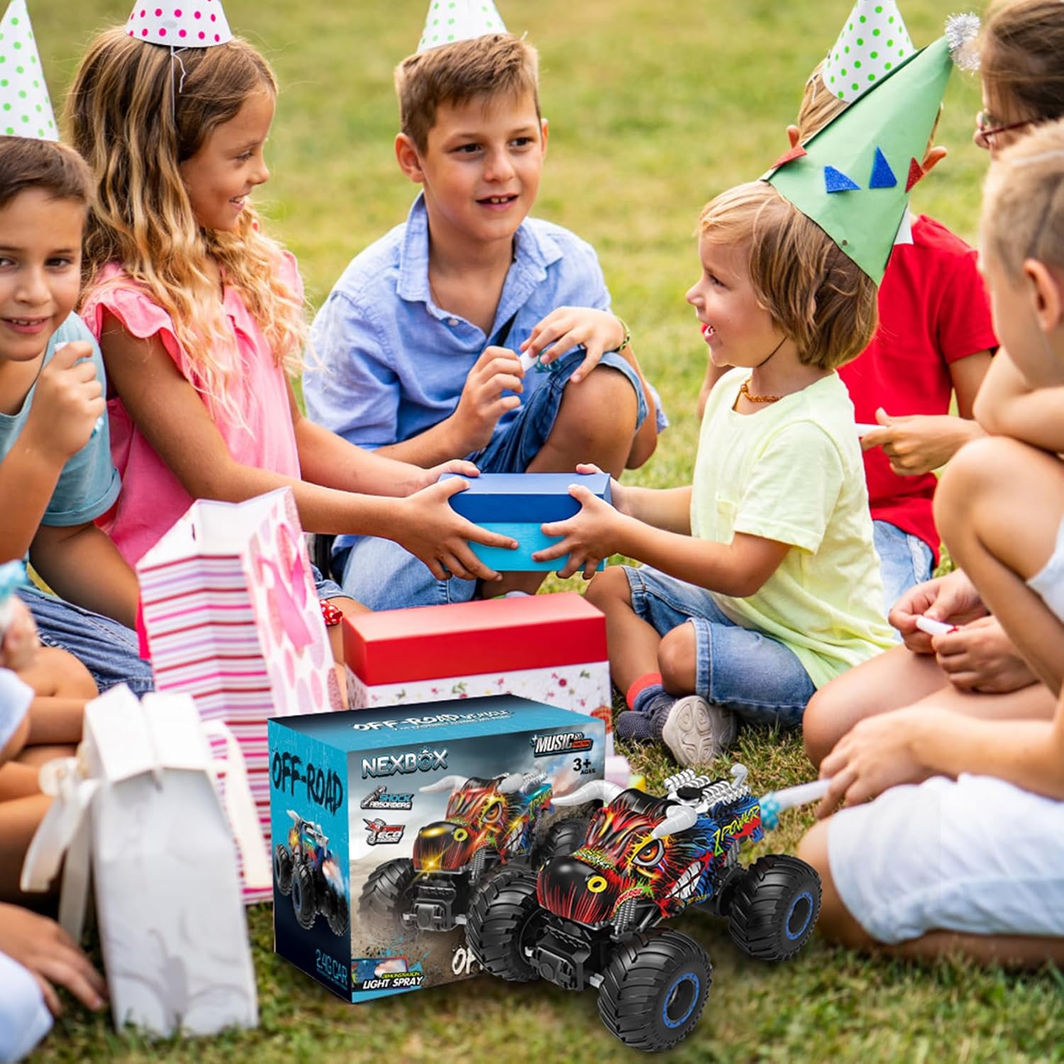 High speed cross-country Remote Control Monster Trucks