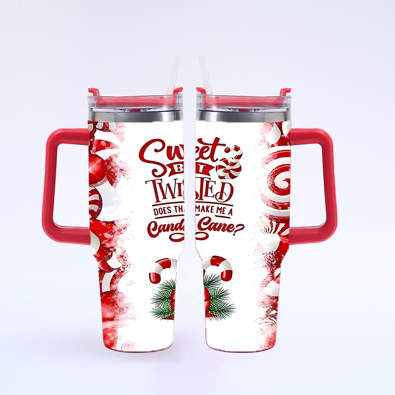 40oz Christmas Tumbler Coffee Cup