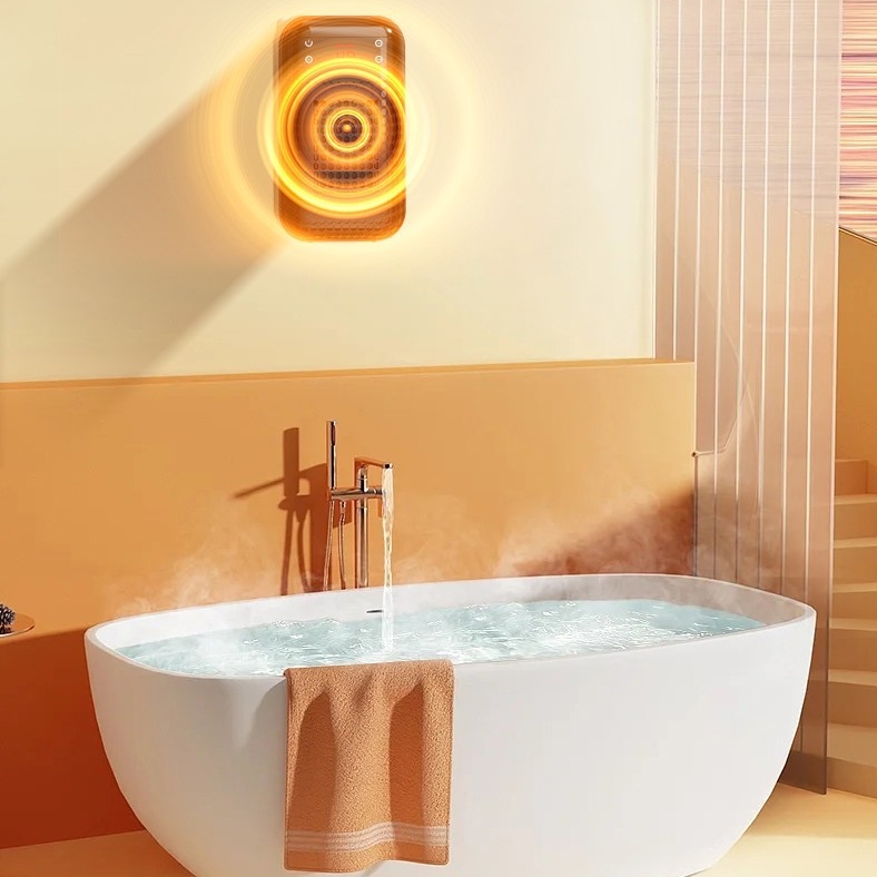 Remote controlled Safe Energy-Saving and Quiet Plug In Heater