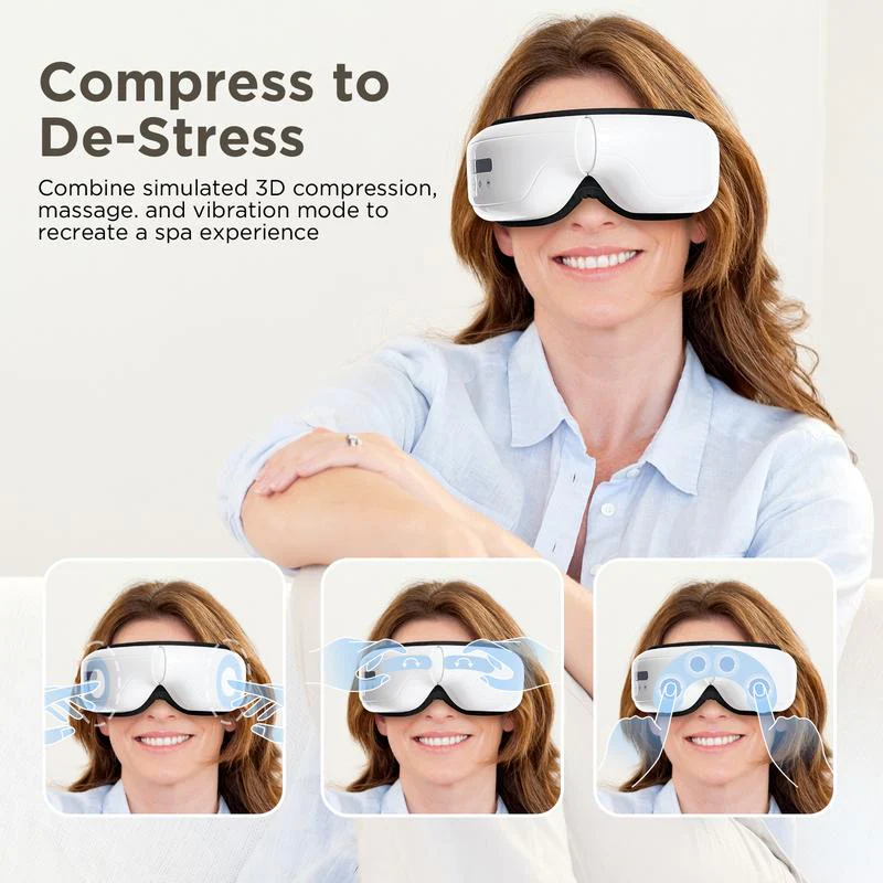 Eye Mask Heated Eye Massager for Migraine