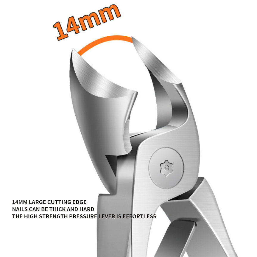Toenail Clipper Takes Care Of Ingrown, Thick, and Fungal Infected Toenails Safely & Easily