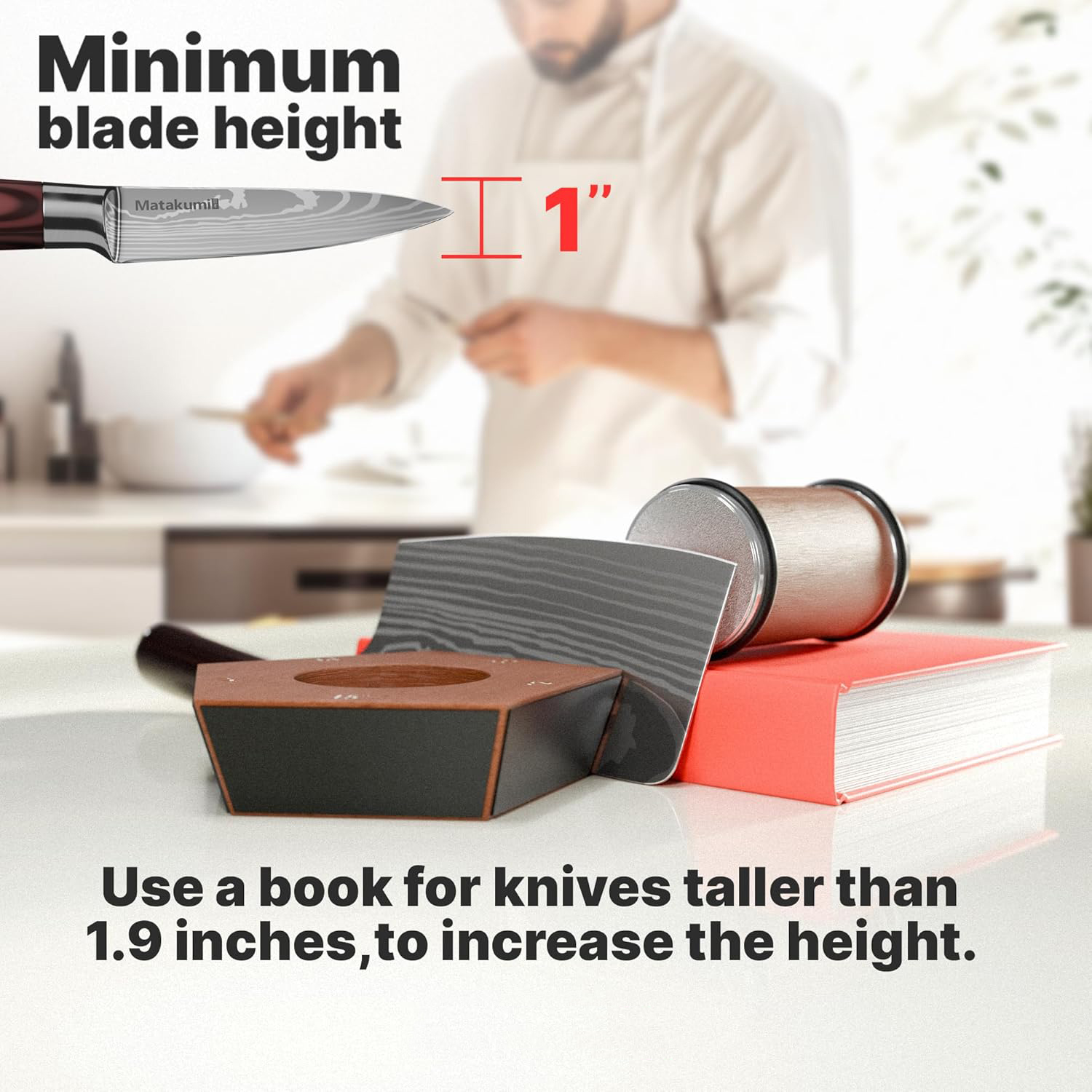 Diamond Rolling Sharpener for All Knives