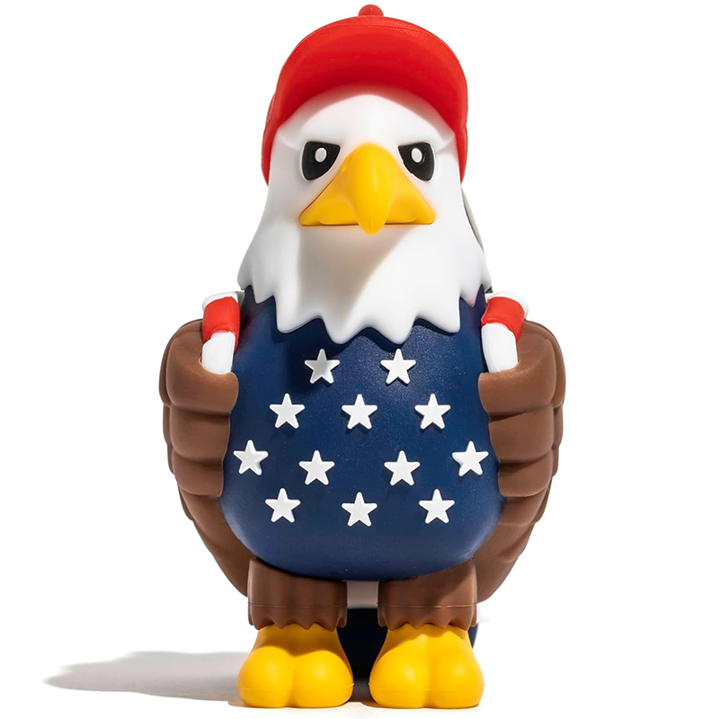 Eagle Caddy Golf Tee Holder with 8 USA Tees