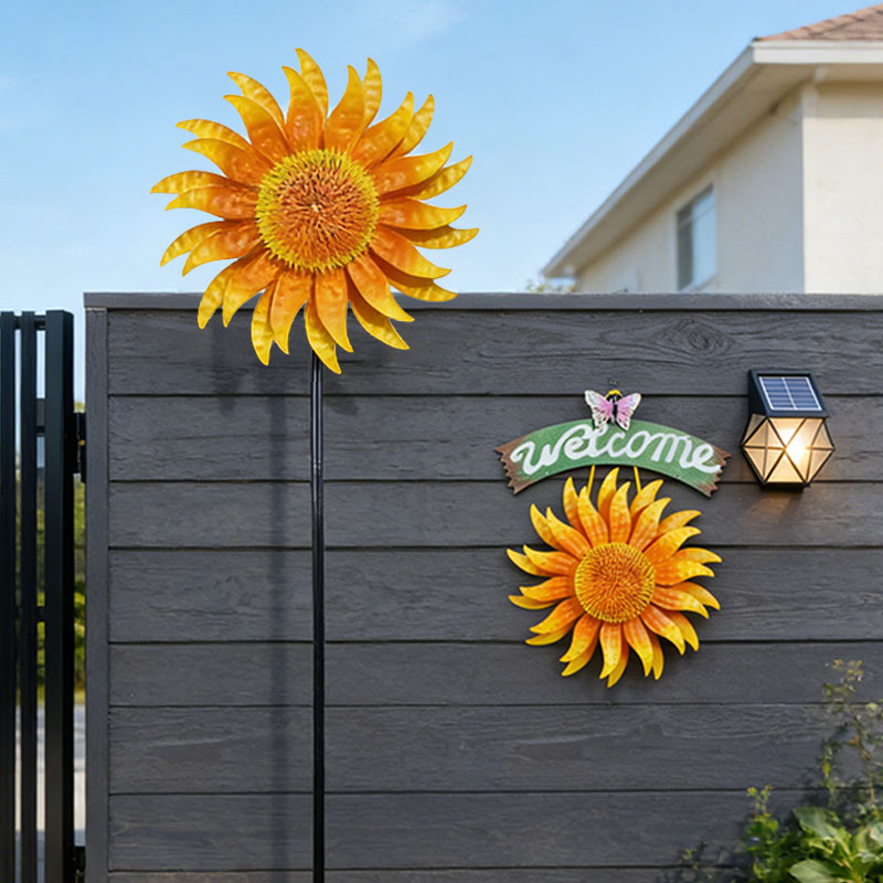 🌻 Sunflower Windmill – 2-in-1 Garden Decor ✨
