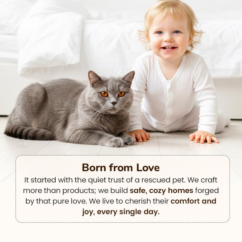 💥 Little Secret Nap Spot — 🐾Winter Warm Pet Cave Bed