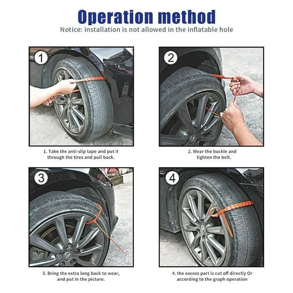 Hot Sale - 49% OFF - Reusable Anti Snow Chains for Car