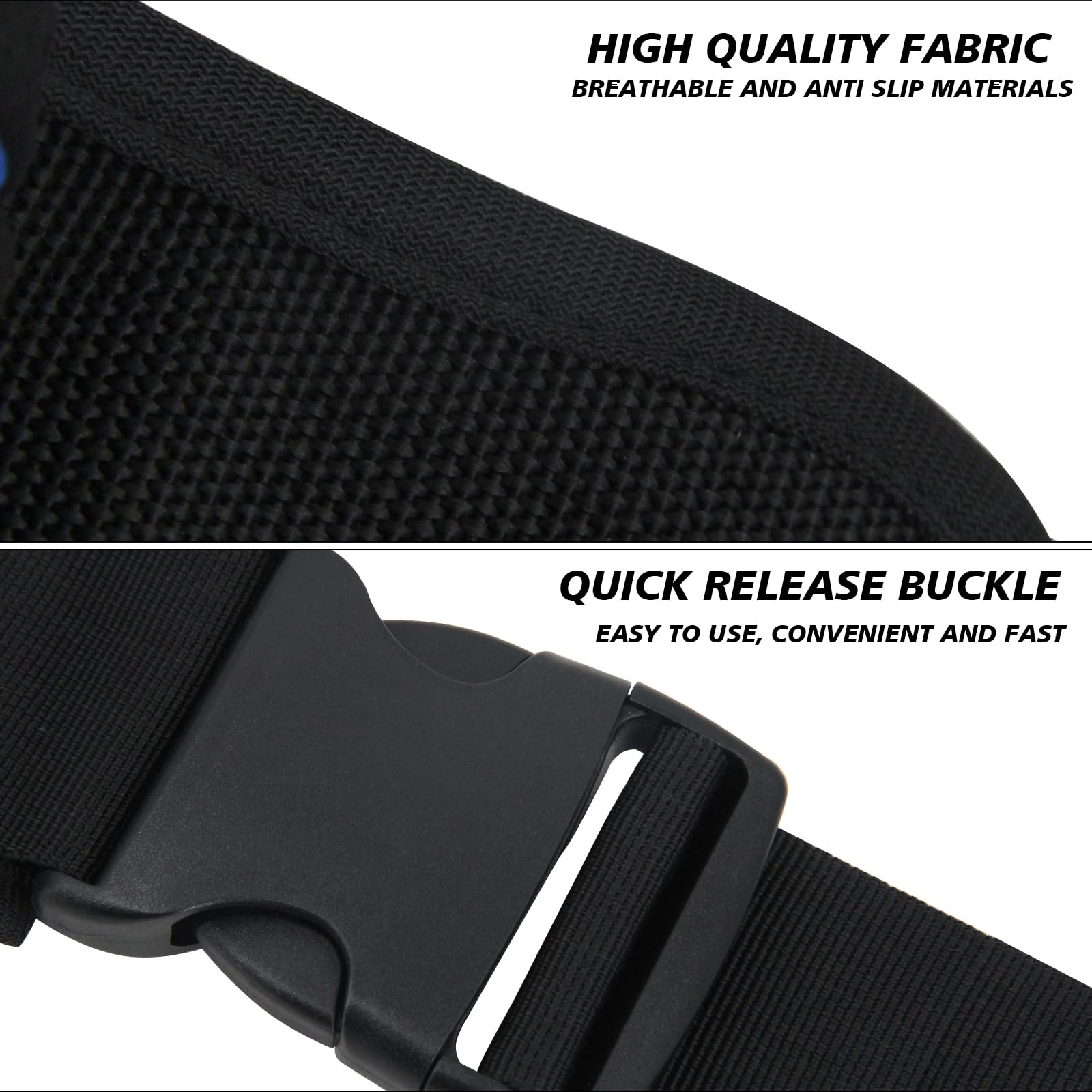 Gait Belts Transfer Gait Belt for Seniors with 7 Handles