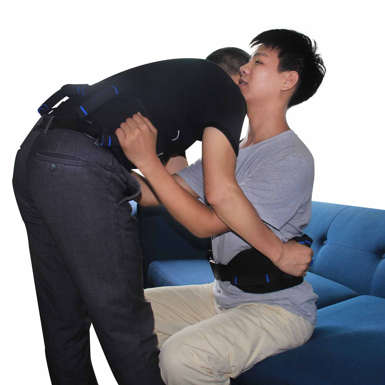 Gait Belts Transfer Gait Belt for Seniors with 7 Handles