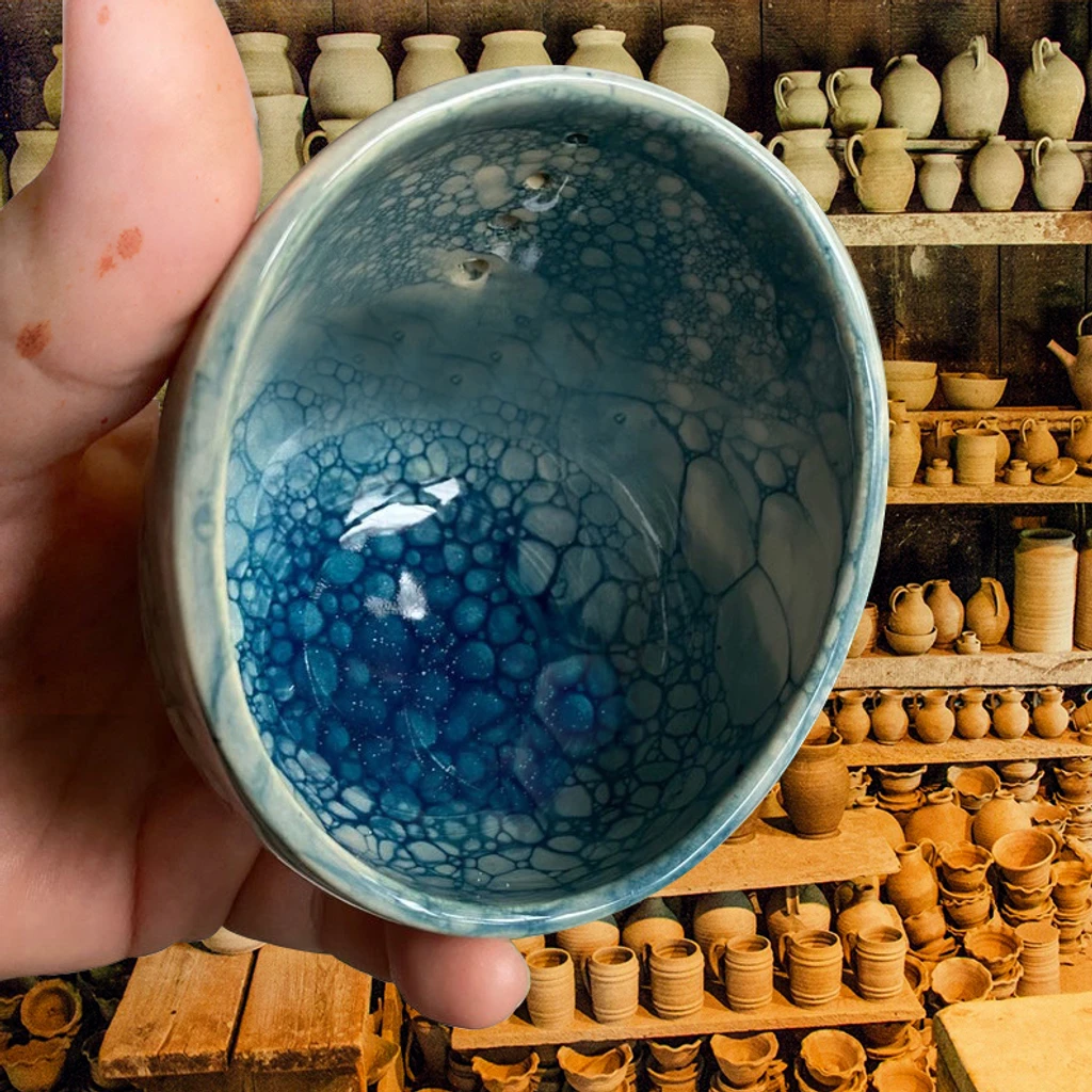 Artisan Herb Stripper Bowl – Handcrafted Kitchen Magic for Fresh Herbs