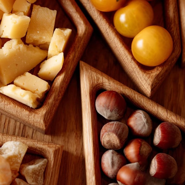 🏆Hot Sale⚡Wood Puzzle Serving Tray