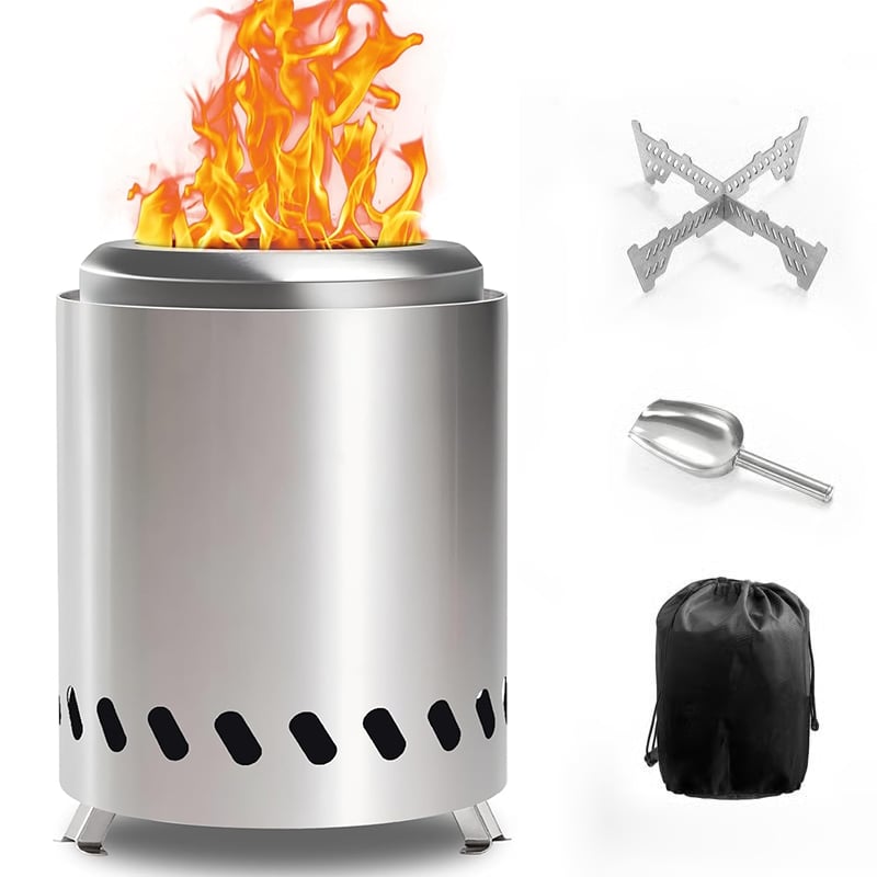 🎄Christmas Sales 49% OFF -Portable Smokeless Tabletop Firepit