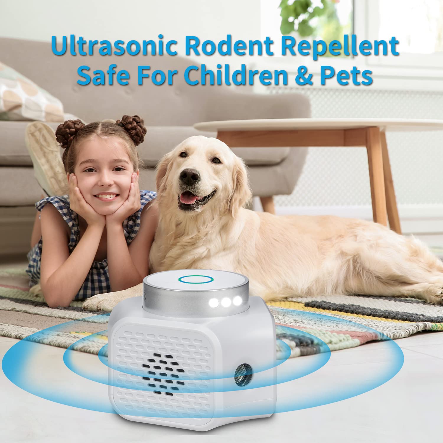 Ultrasonic mouse repeller