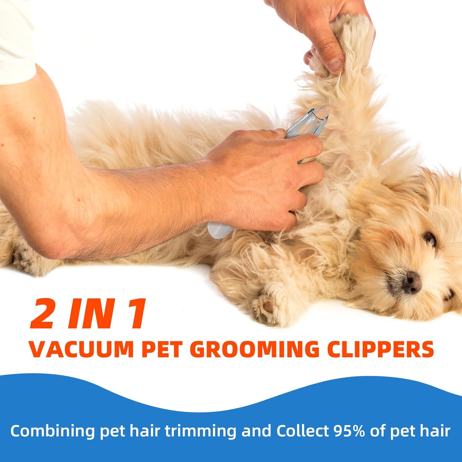 Dog Paw Trimmer with Vacuum Suction