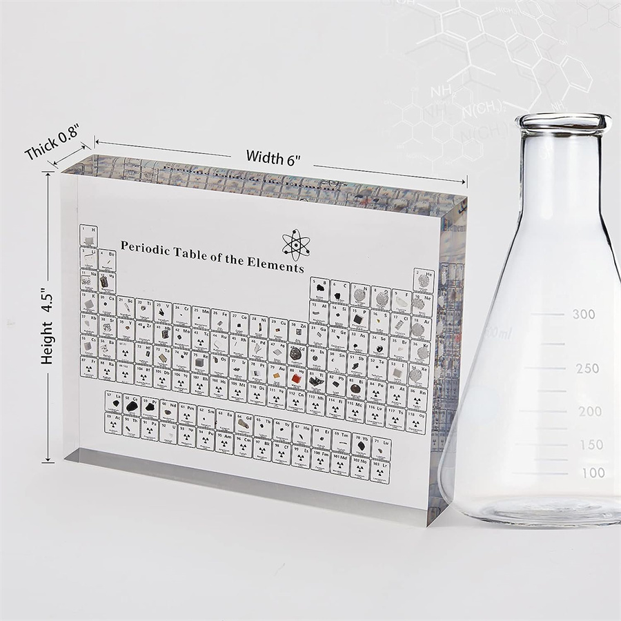 🔥LAST DAY 49% OFF - Periodic Table of Elements（Contains 83 Real Element Samples）🔥