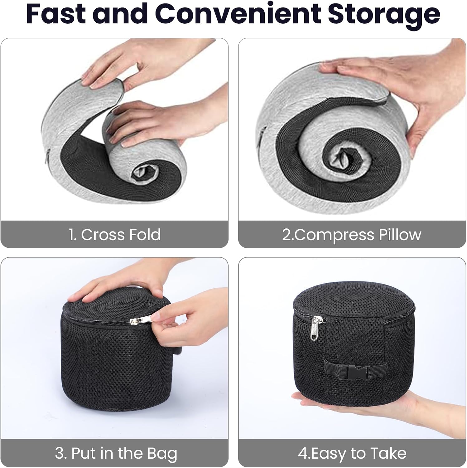 360° Support Pillows for Sleeping