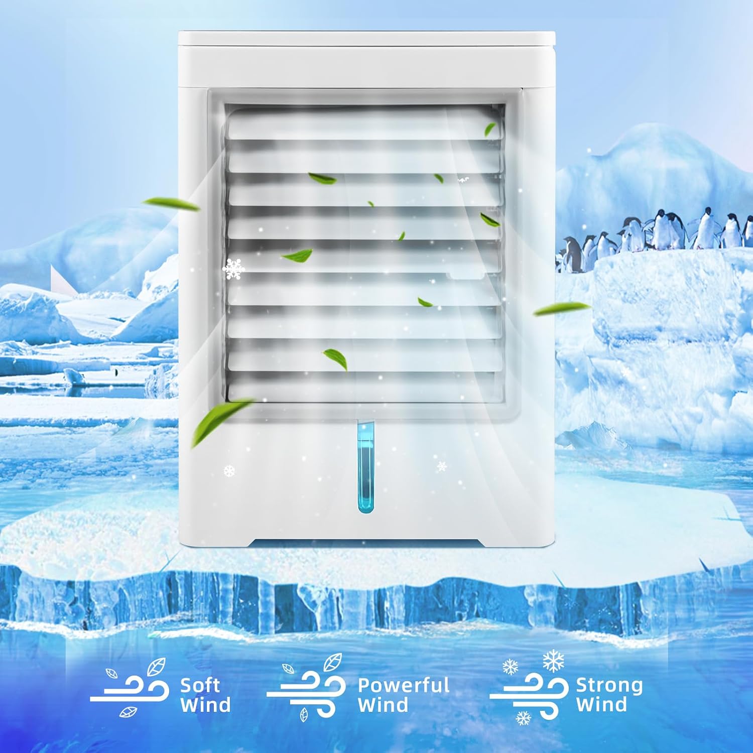 Evaporative Air Cooler with Touch Screen