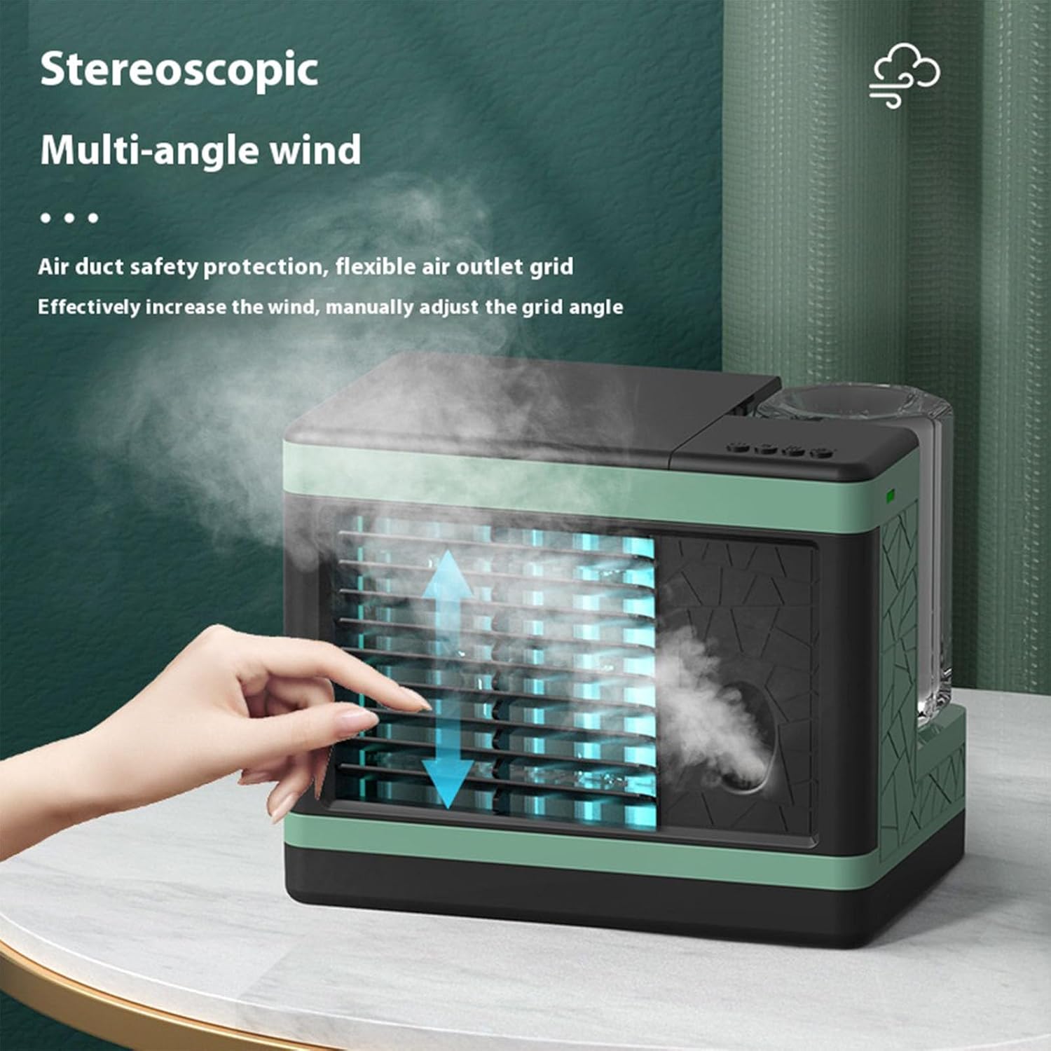 Portable Air Conditioners  Evaporative Cooler Desk Cooling Fan