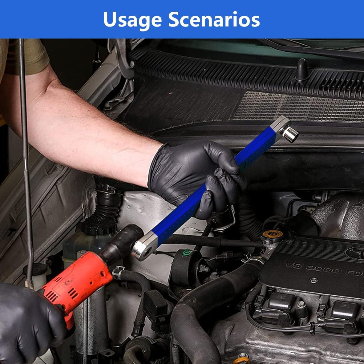 🔧15-inch Offset Extension Wrench